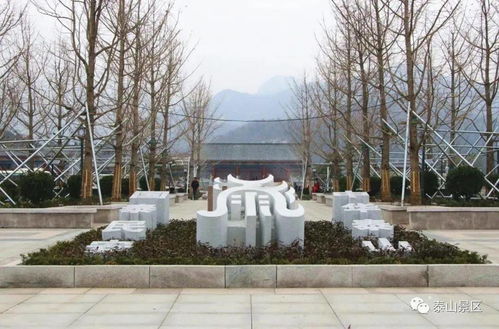 泰山景区领导调研督导红门广场建设和虎山公园改造提升工程