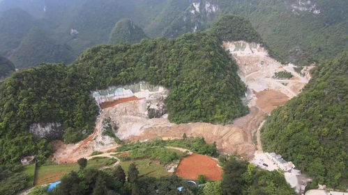 多部门 开绿灯 广西一世界地质公园违规开采建设触目惊心