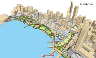 香港中环新海滨城市设计研究 规划设计 sketchup吧 sketchup中国门户网站