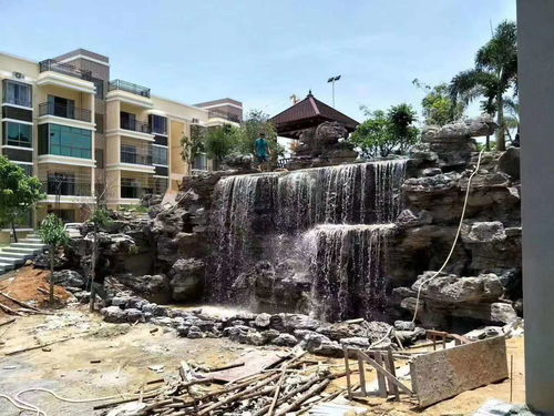 庭院鱼池假山设计,北京昌平假山设计制作,雪峰园林假山石批发产地